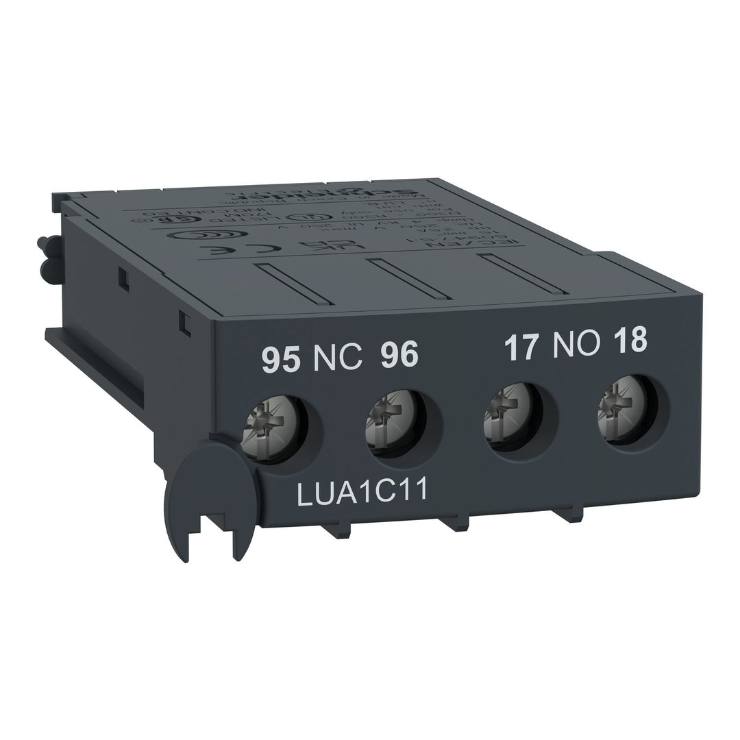Schneider Electric LUA1C11 - Auxiliary Contact Block 1NO/1NC