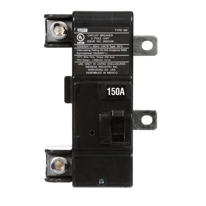Siemens MBK150M - Molded Case Circuit Breaker 150A 2-Pole