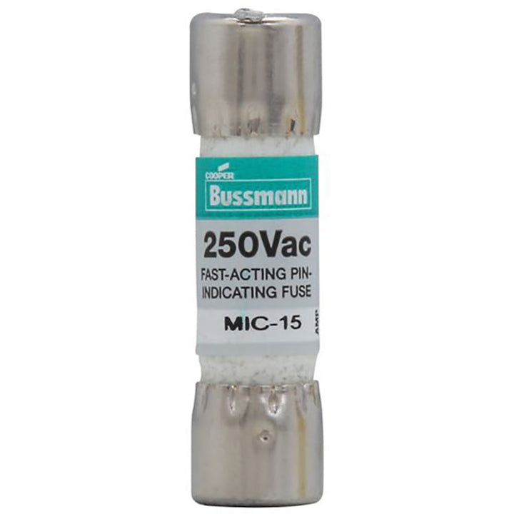 Cooper Bussmann MIC-15 - Midget Fuse 15A (750kA AIC @250V)