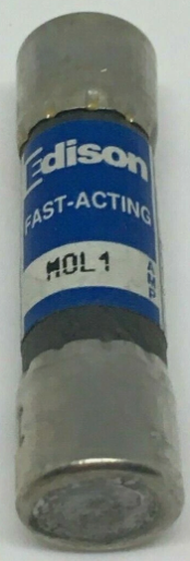 Edison Fuses MOL1 - Midget Fuse 1A@250V (35A AIC Rating)