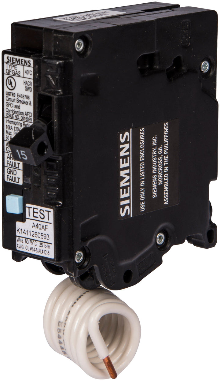 Murray MP220AFC - Molded Case Circuit Breaker 20A 240V 1P 22kA