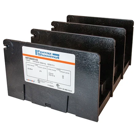 Mersen MPDB69143 - Power Distribution Block Heavy-Duty (54 lb)