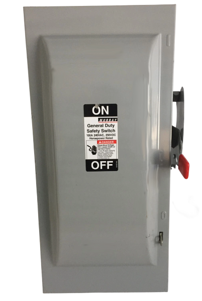 Murray GH323N - Class R Disconnect Switch 240V 100A (100kA AIC)