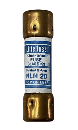 Littelfuse NLN020 - NLN Series Fuse 20A 250V (K5 Class 50kA AIC)