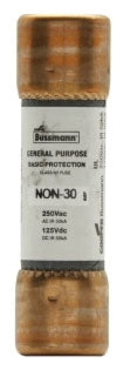 Cooper Bussmann NON-1-1/2 Low Voltage NON Series 250V 1A Fuse - Essential Electric Supply