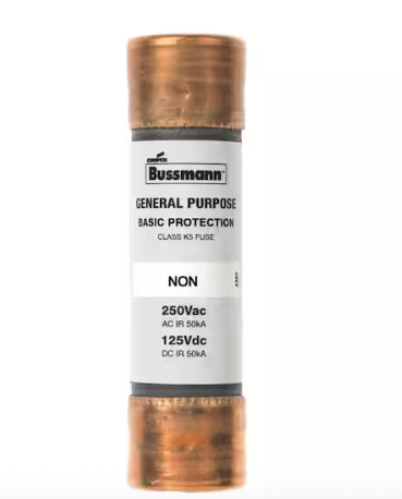 Bussmannn NON-50 - Class K5 Fuse 50A@250V (50kA AIC Rating)