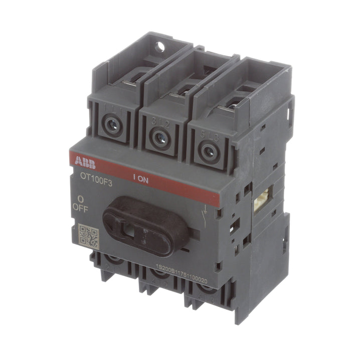 ABB OT100F3 - Non-Fused Disconnect Switch 600V AC/100A (UL 98 & CSA Certified)