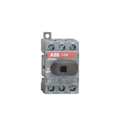 ABB OT25F3 - Disconnect Switch 600V 25A (OT Series)