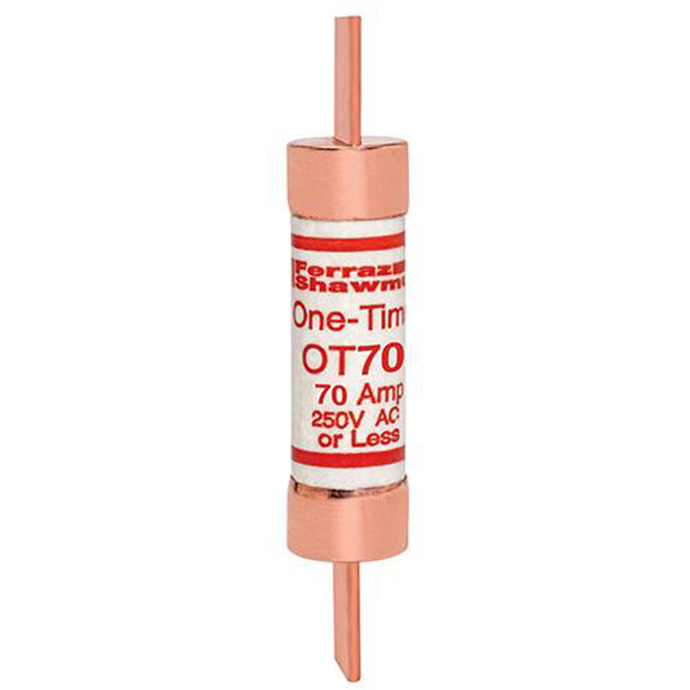 Ferraz Shawmut OT70 - Low Voltage Fuse 70A (50kA@250V Interrupt Rating)