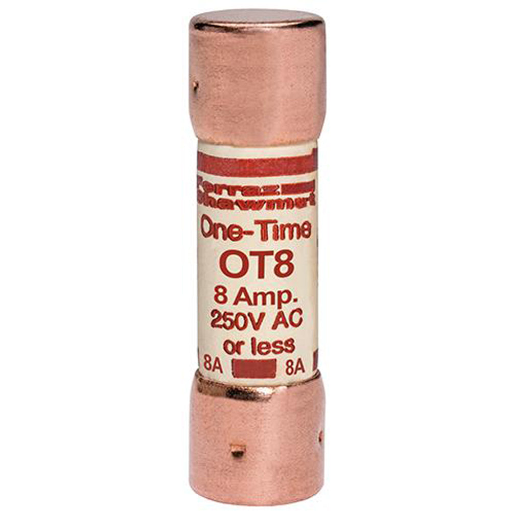 Ferraz Shawmut OT8 - Low Voltage Fuse 8A 250V (50kA AIC Rating)