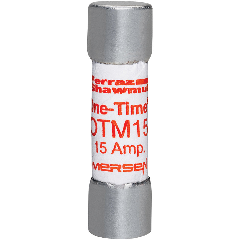 Mersen OTM15 - Midget One-Time Fuse 15A@250V (10kA AIC)