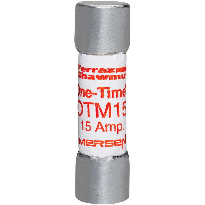 Mersen OTM15 - Midget One-Time Fuse 15A@250V (10kA AIC)