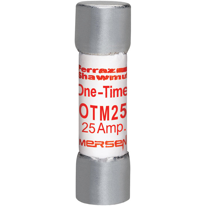 Mersen OTM25 - Low Voltage Ferrule Fuse 25A (10kA AIC @250V)