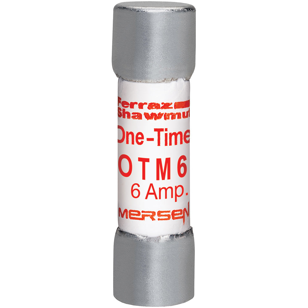 Mersen OTM6 - Midget Fuse 6A (10kA@250V Interrupt Rating)