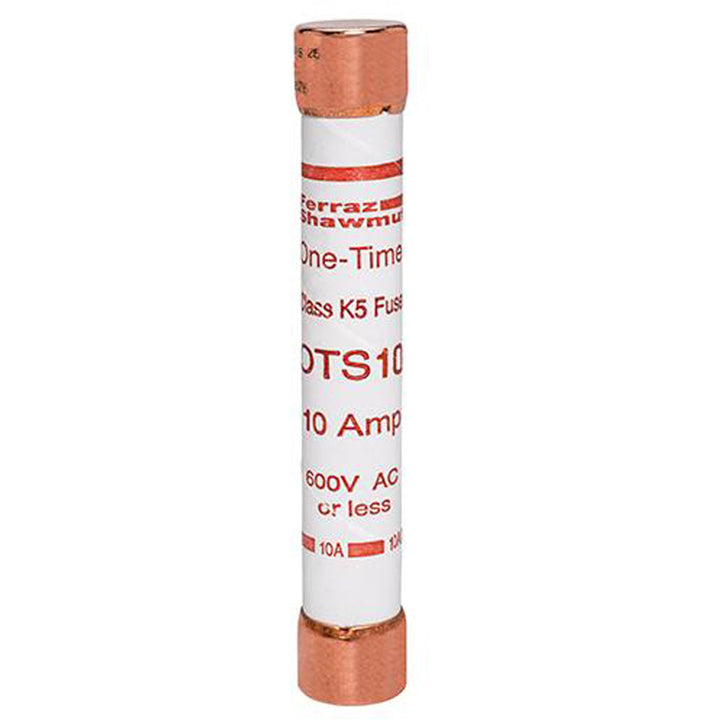 Ferraz Shawmut OTS10 - Low Voltage Fuse 10A (50kA@600V, K-5 Class)
