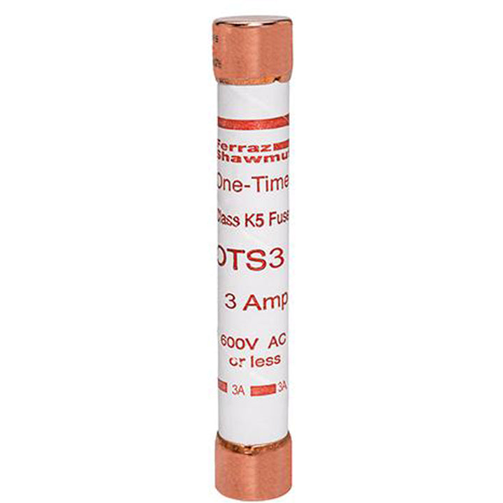 Ferraz Shawmut OTS3 - Low Voltage Fuse 600V/3A (50kA AIC Rating)