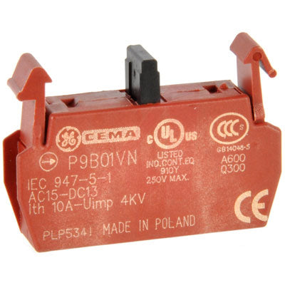 General Electric P9B11VN - Pushbutton Motor Control Accessory (48mm Depth)