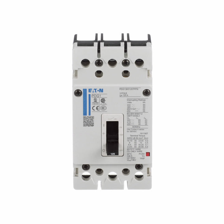 Eaton PDG13F0030TFFJ - 3-Pole 30A Molded Case Breaker