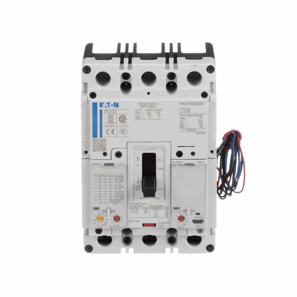 Eaton PDG23M0150B2NL - Molded Case 150A 600V 3-Pole Breaker