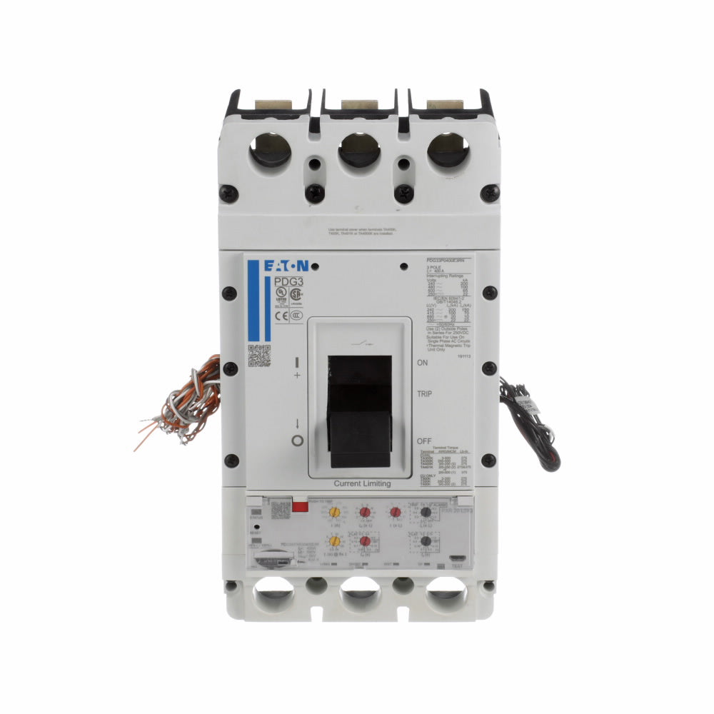 Eaton PDG33M0400E3RN - Molded Case 400A 3-Pole 600V