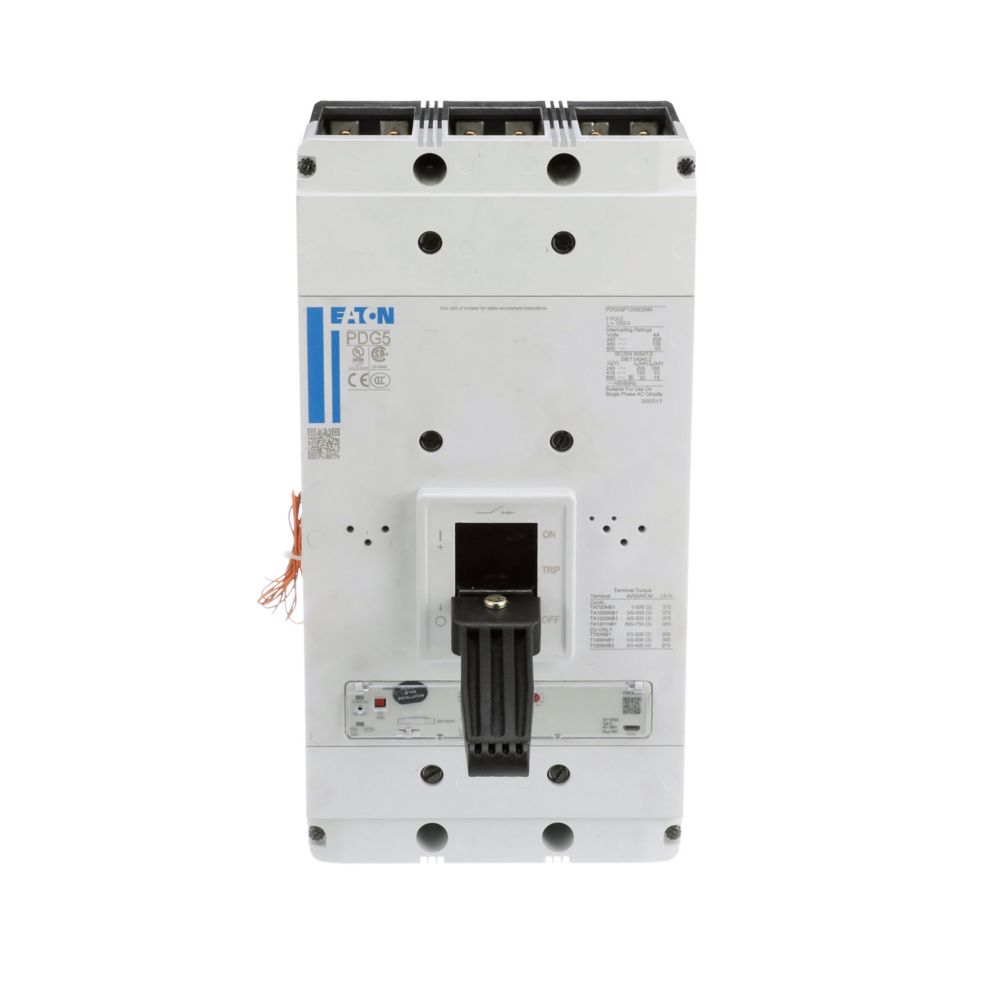 Eaton PDG53P1200E3MN - 1200A 3-Pole Molded Case Breaker