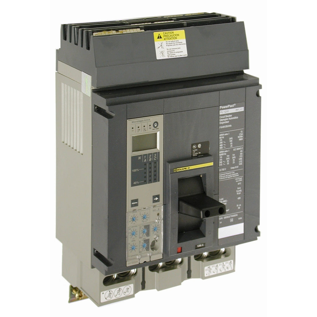 Square D PJA36100U44AYP - Molded Case Breaker 1000A 600V