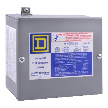 Square D PTB14 - Bus Plug 100A 600V (UL/CSA Certified)
