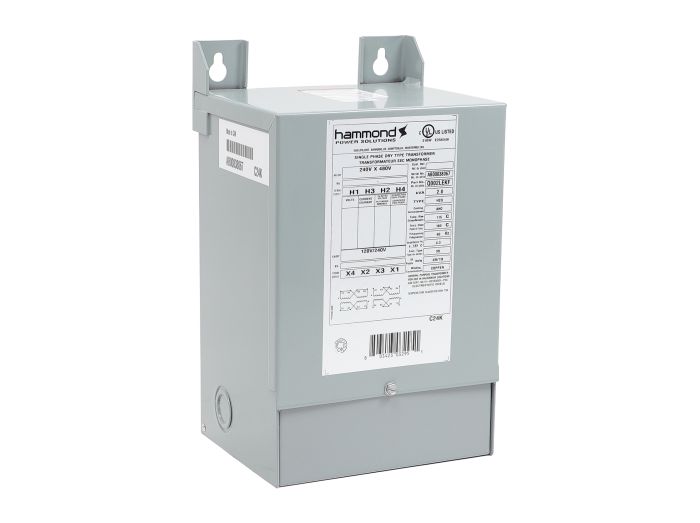 Hammond Power Solutions Q002LEKF7 - Industrial Control Transformer 5 kVA 480V