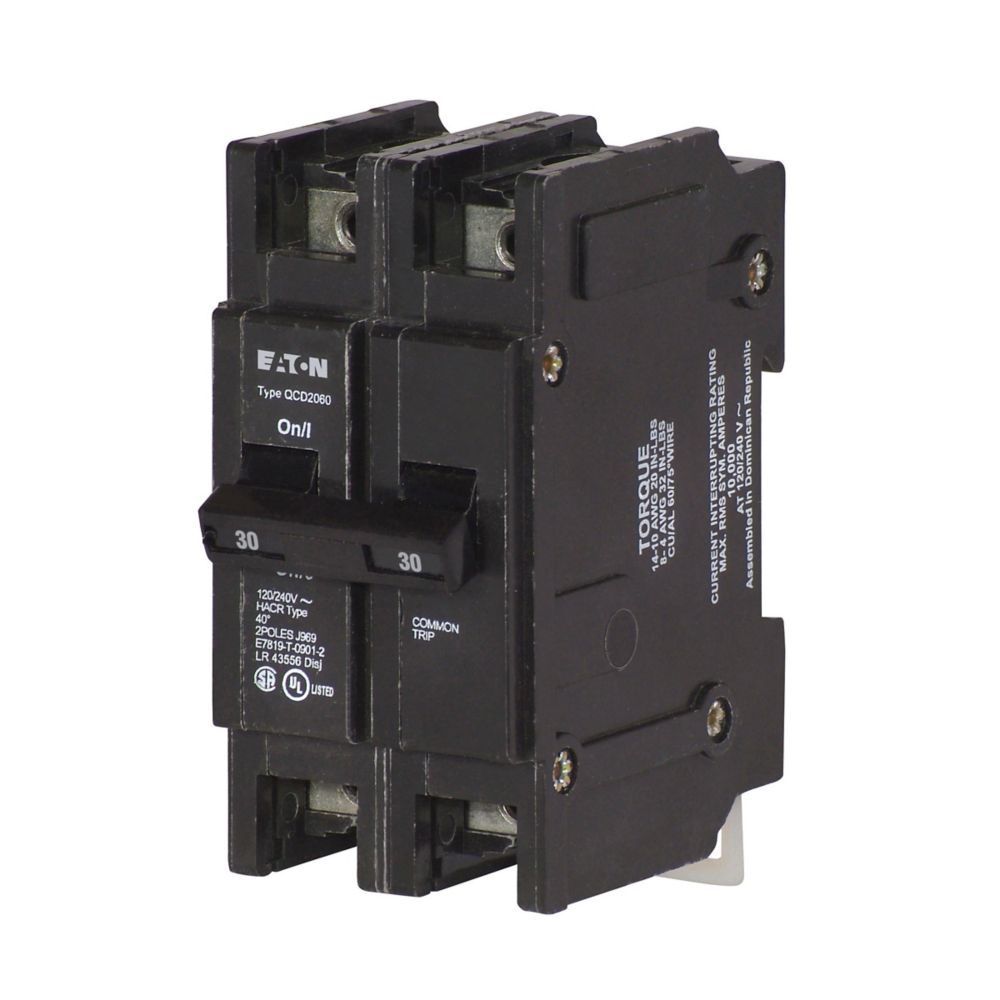 Eaton QCD2030 - Molded Case 30A 240V 2-Pole Breaker