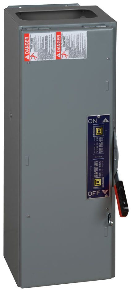Square D QMB364 - Fusible Safety Switch 600V AC (200A, 200kA AIC)