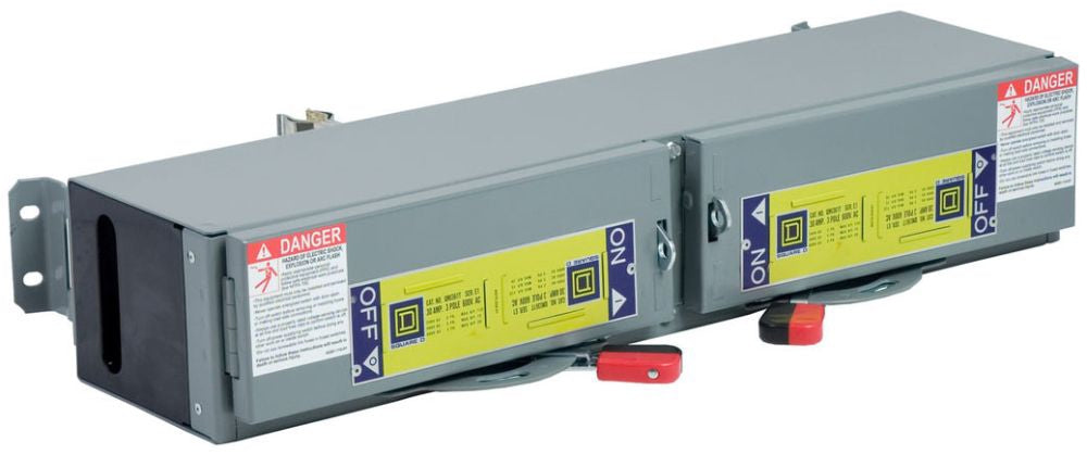 Square D QMJ361 - Fusible Safety Switch 600V 30A (3-Pole NEMA 1)