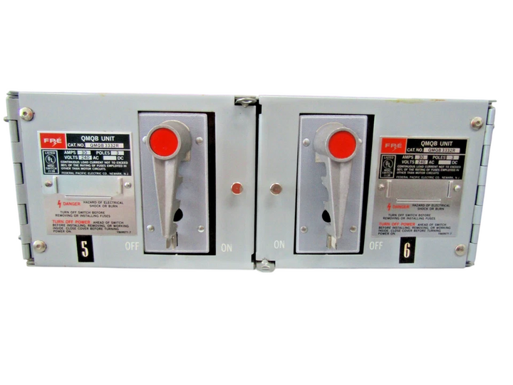 American/Federal Pacific QMQB3332R - Fusible Safety Switch 240V 30A (3-Pole, 200kA AIC)