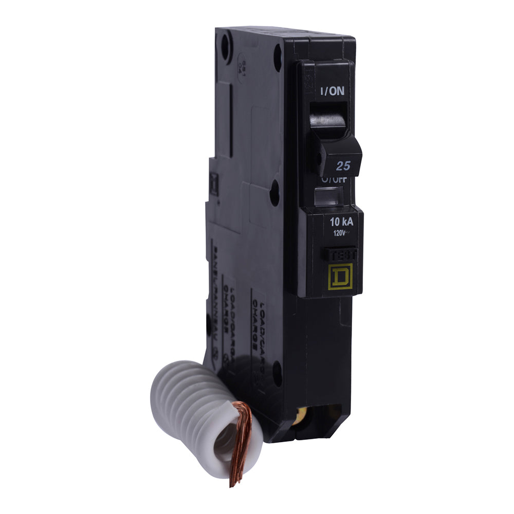 Square D QO125EPD - Molded Case 25A 120V Plug-In Breaker