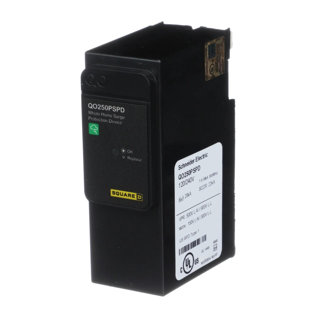 Schneider Electric QO250PSPD - Plug-In Circuit Breaker Fuse 120/240VAC (UL Listed)