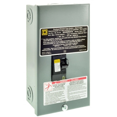 Square D QO260NATS - Molded Case 60A 240V Non-Automatic