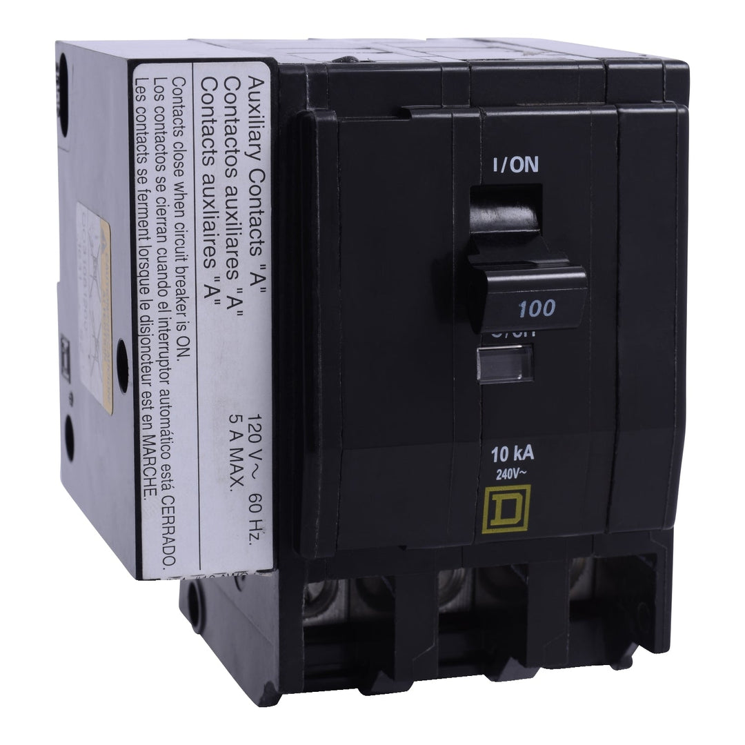 Square D QO3151200 - Molded Case 15A 3-Pole Breaker