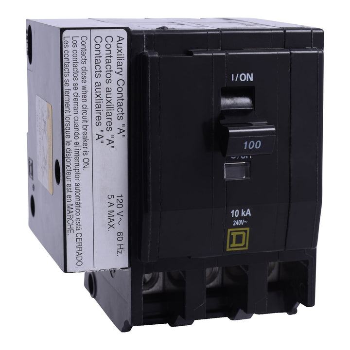 Square D QO3151200 - Molded Case 15A 3-Pole Breaker
