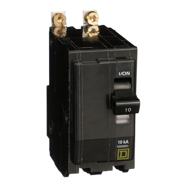 Square D QOB2105237 - Molded Case Circuit Breaker 10A 120/240VAC