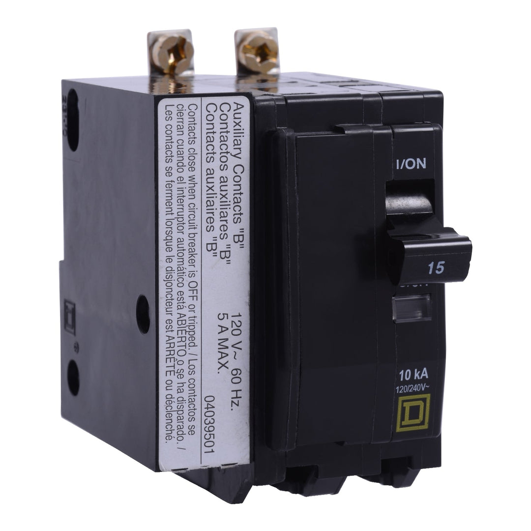 Square D QOB2201201 - 20A 2-Pole Bolt-On Breaker