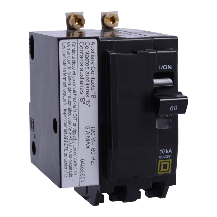 Square D QOB2601201 - Molded Case 60A 2-Pole Breaker
