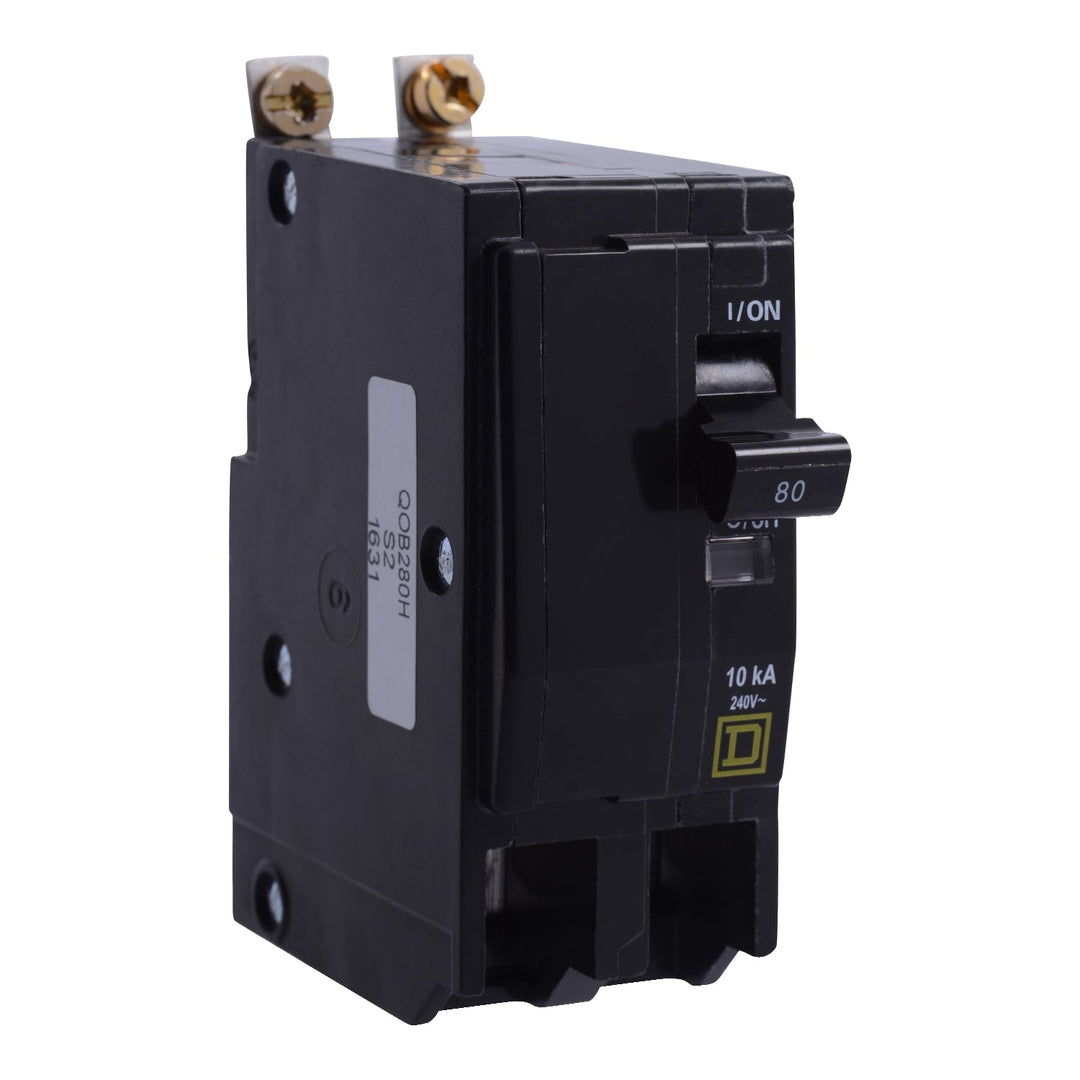 Square D QOB280H - Molded Case 80A 2-Pole Breaker