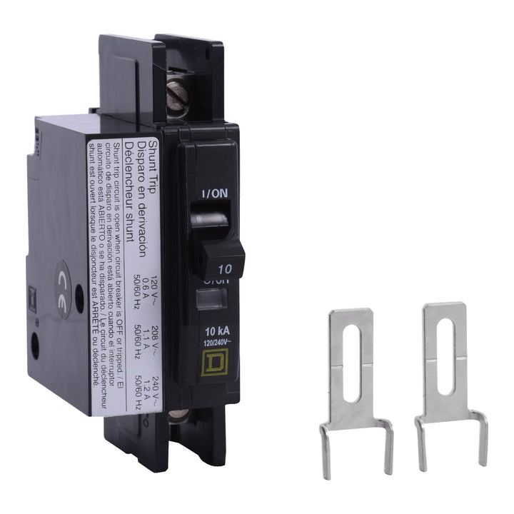 Square D QOU1101021 - Molded Case 10A 120V 1-Pole Breaker