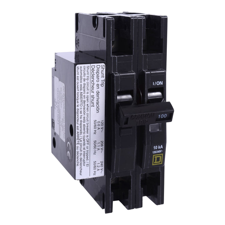 Square D QOU21001021 - Molded Case Breaker 100A 240V (2-Pole Bolt-On)