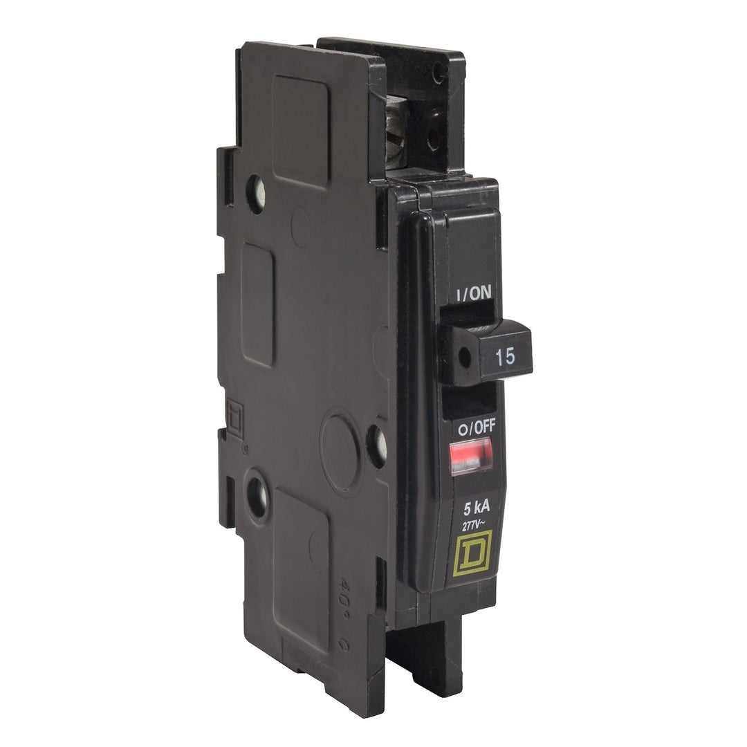 Square D QYU110 - Molded Case Breaker 10A 277V (1-Pole Bolt-On)