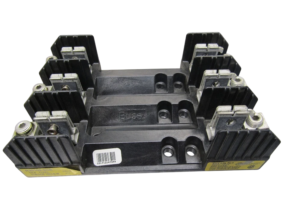 Eaton Bussmann R256003CR - Class R Fuse Block 600V 200A