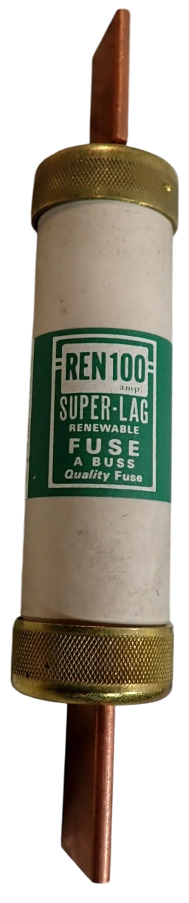 Cooper Bussmann REN-100 - Class H Time-Delay Fuse (100A, 250V, 10kA AIC)