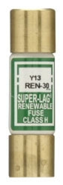 Bussmann, Eaton REN-30 Low Voltage Super-Lag 250V 30A Fuse - Essential Electric Supply