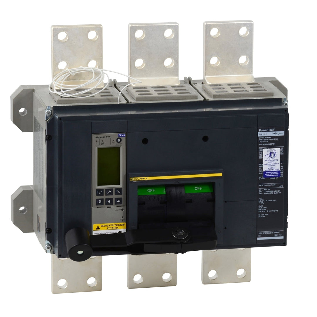Square D RLF36120CU64AE1 - Molded Case Circuit Breaker 1200A 600V 3-Pole