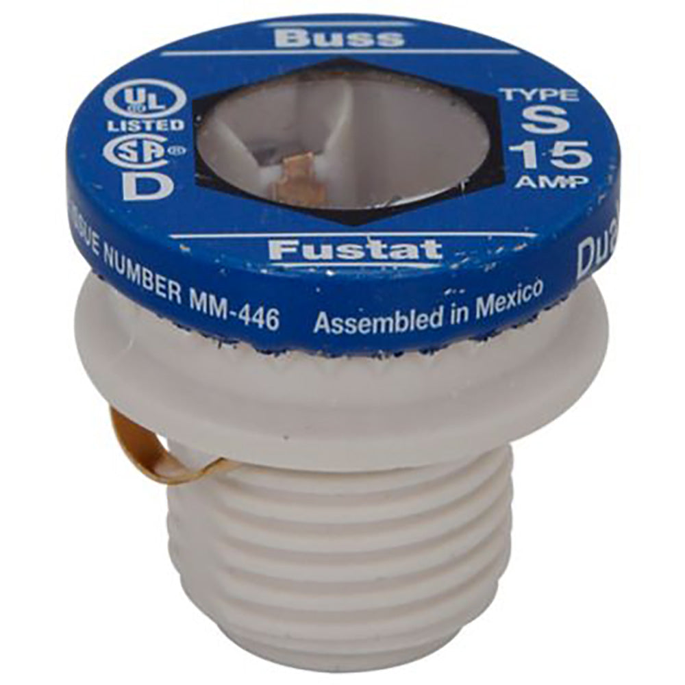 Bussmannn S-15 - Class CF Time-Delay Fuse 125V 10kA Interrupting Capacity
