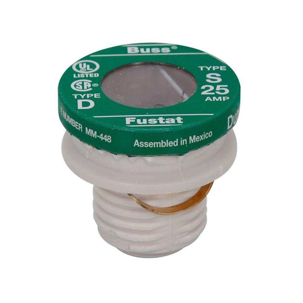 Bussmann S-25 - Class S Fuse 25A 250V (UL/CSA Certified)